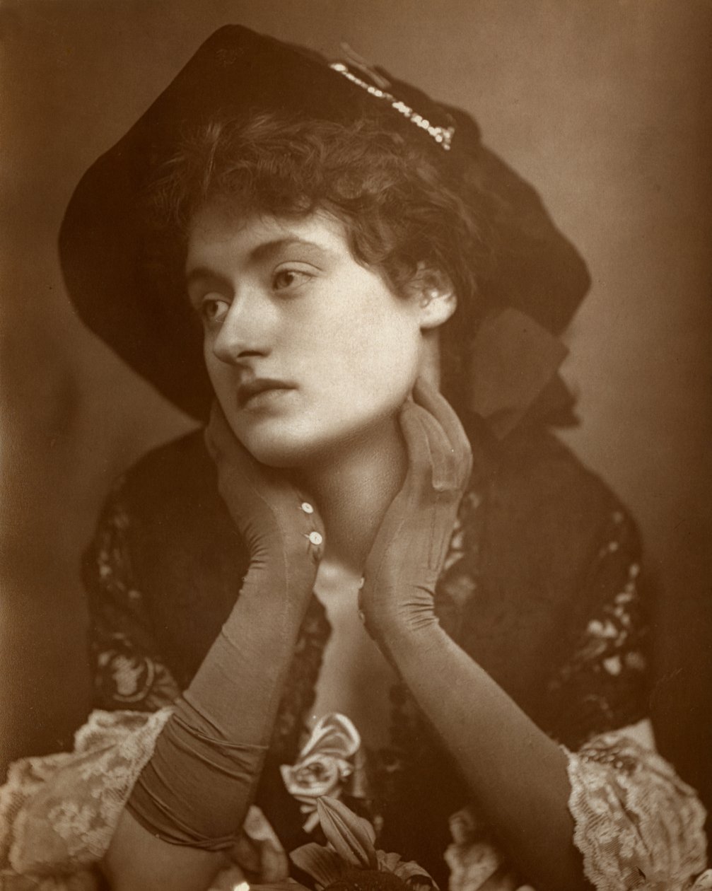 Winifred Emery, brytyjska aktorka, 1883 autorstwa Unbekannt