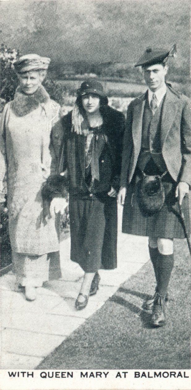 Z królową Marią w Balmoral, 1924 1937 autorstwa Unbekannt