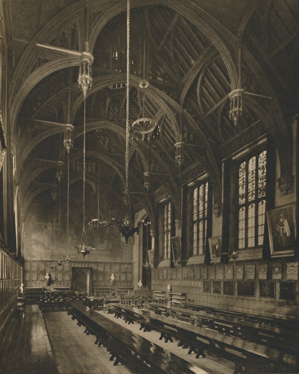 W The Magnificent Hall of Lincolns Inn, c1935. autorstwa Unbekannt