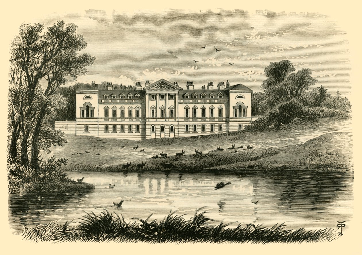 Opactwo Woburn - Front Zachodni, 1898. autorstwa Unbekannt