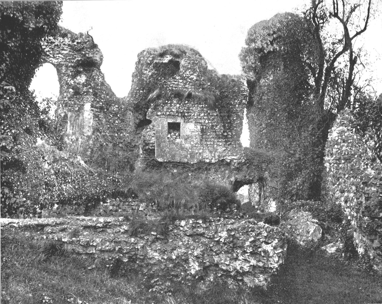 Pałac Wolvesey, Winchester, Hampshire, 1894. autorstwa Unbekannt