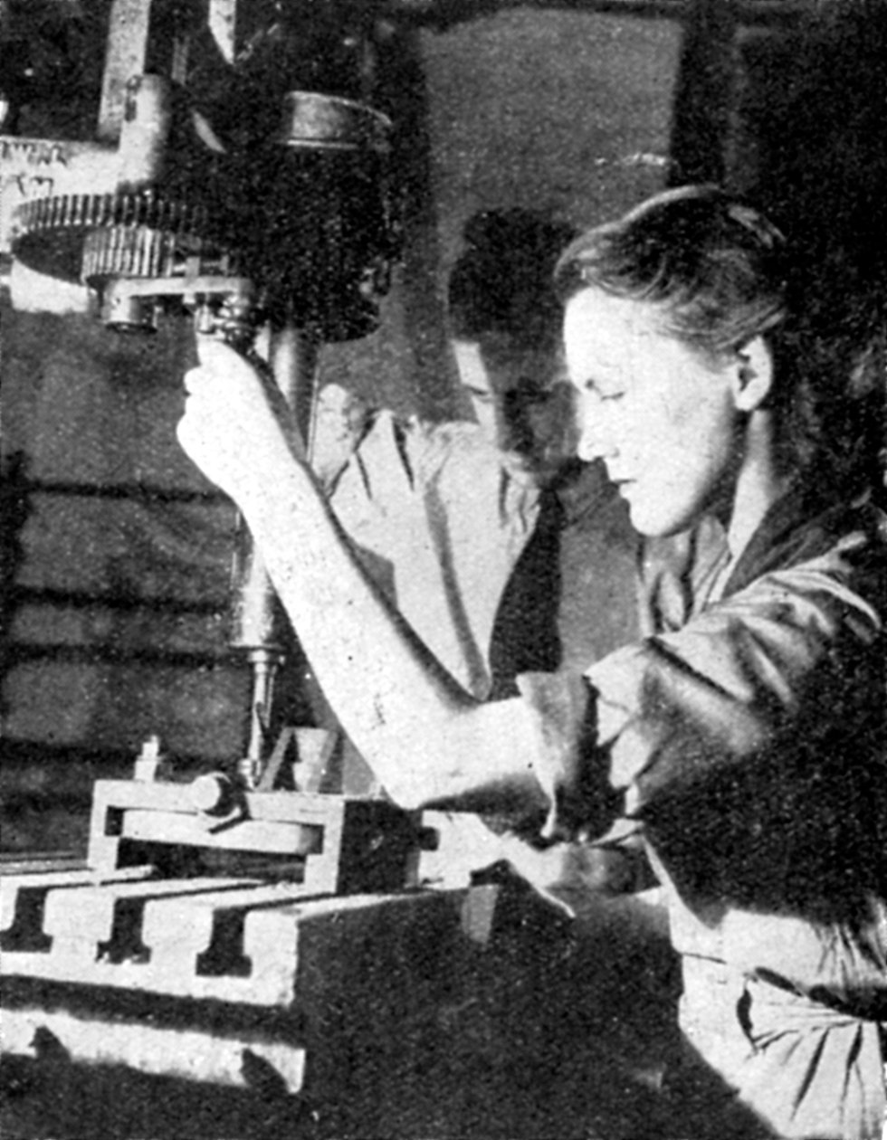 Robotnik zbrojeniowy, II wojna światowa, 1940 autorstwa Unbekannt