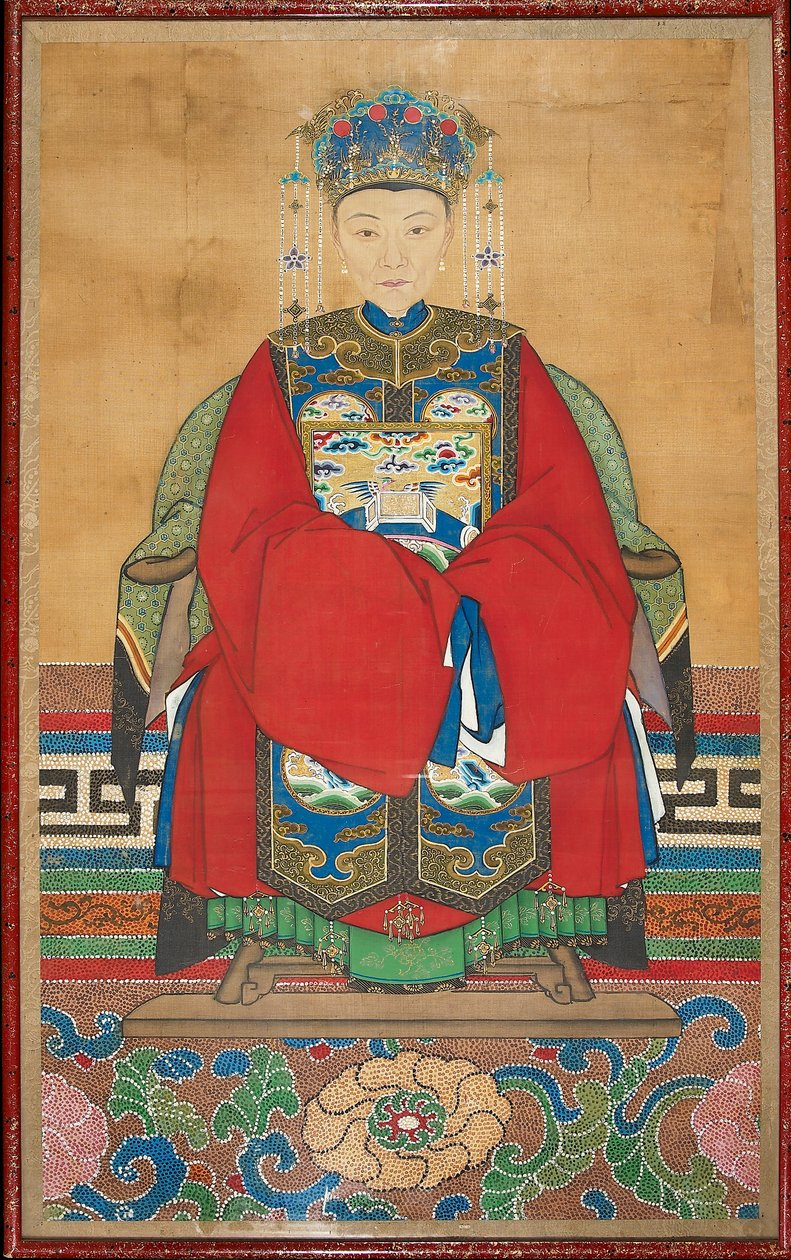 Kobieta przebrana za żonę urzędnika, XIX w., 1801 - 1900 autorstwa Unbekannt