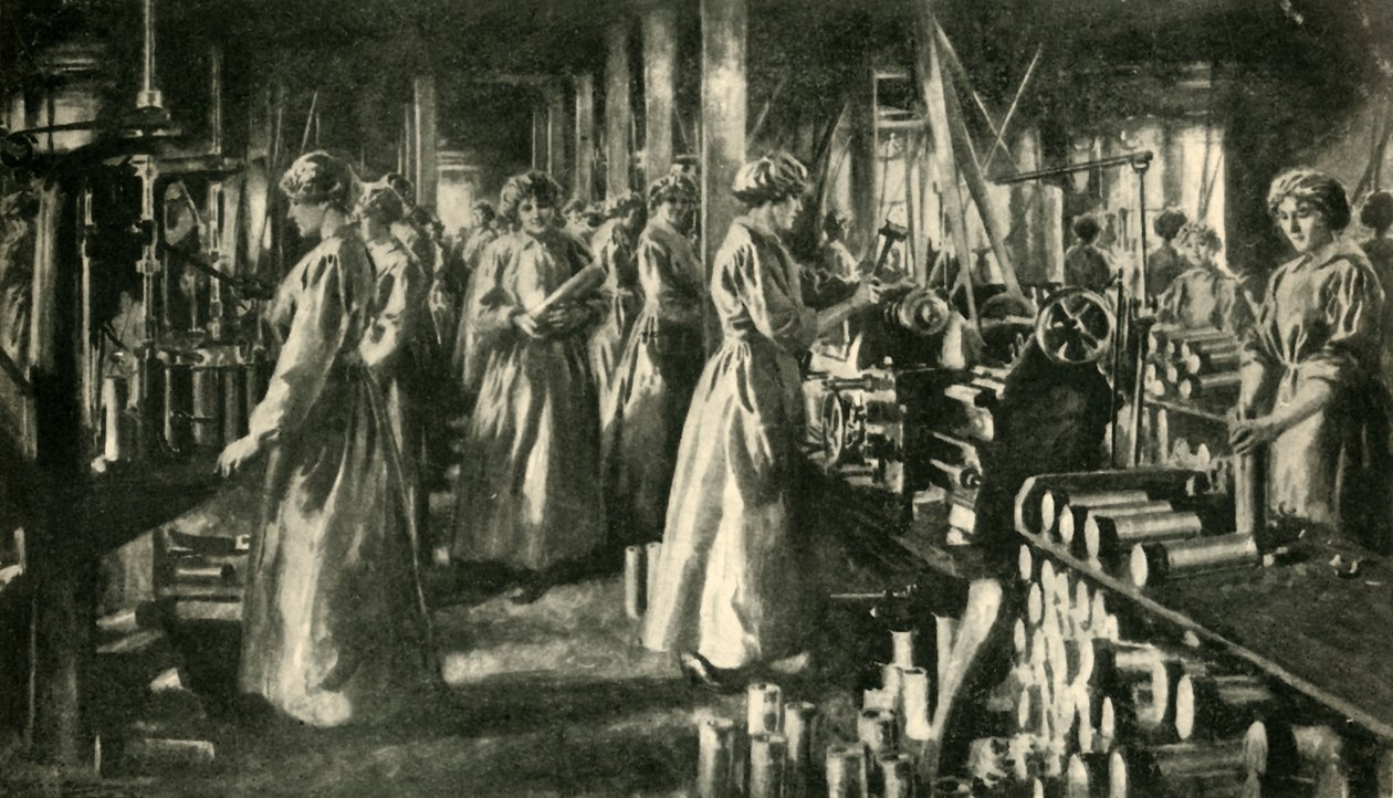 Robotnice na wojnę, c1914-1918, c1920. autorstwa Unbekannt