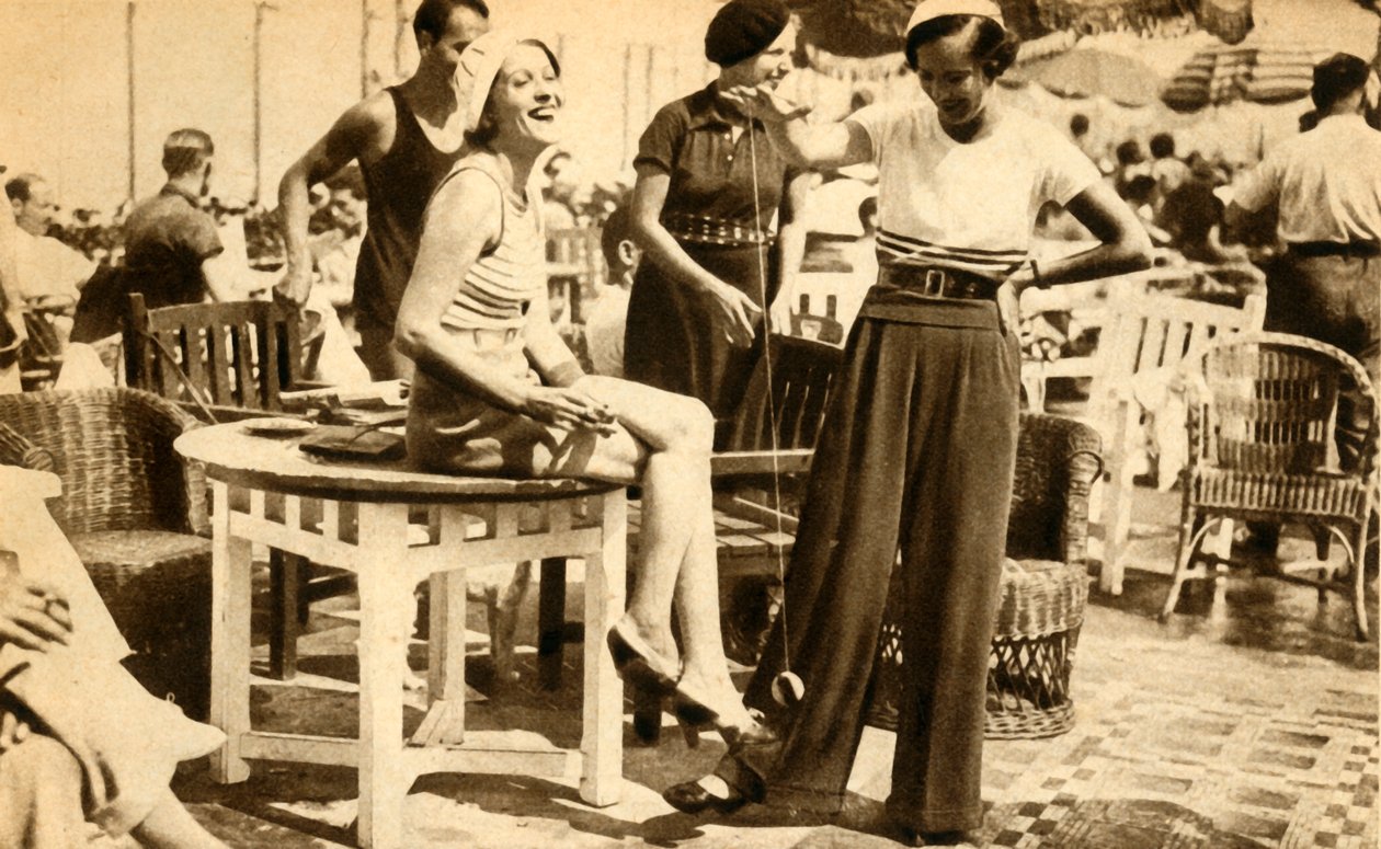 Kobiety z jojo, 1932, 1933. autorstwa Unbekannt