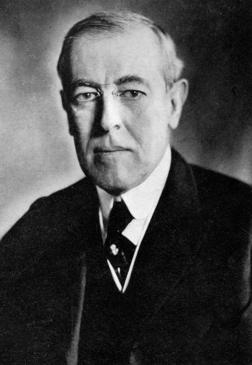 Woodrow Wilson, 28 prezydent Stanów Zjednoczonych, 1933 autorstwa Unbekannt