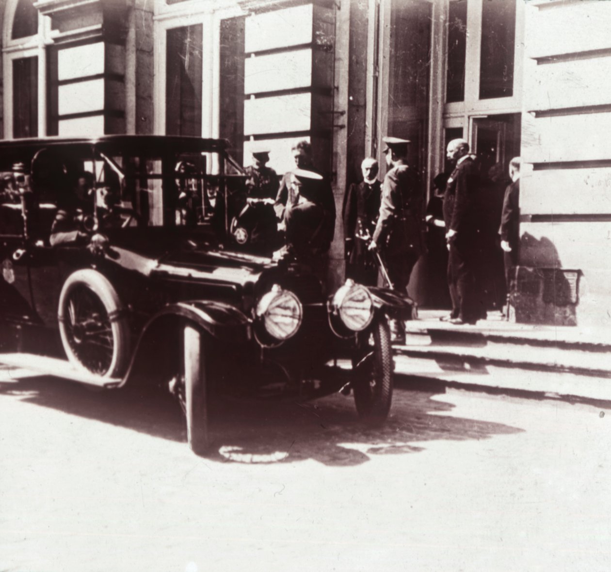 Woodrow Wilson i król Albert I, c1914-c1918 autorstwa Unbekannt
