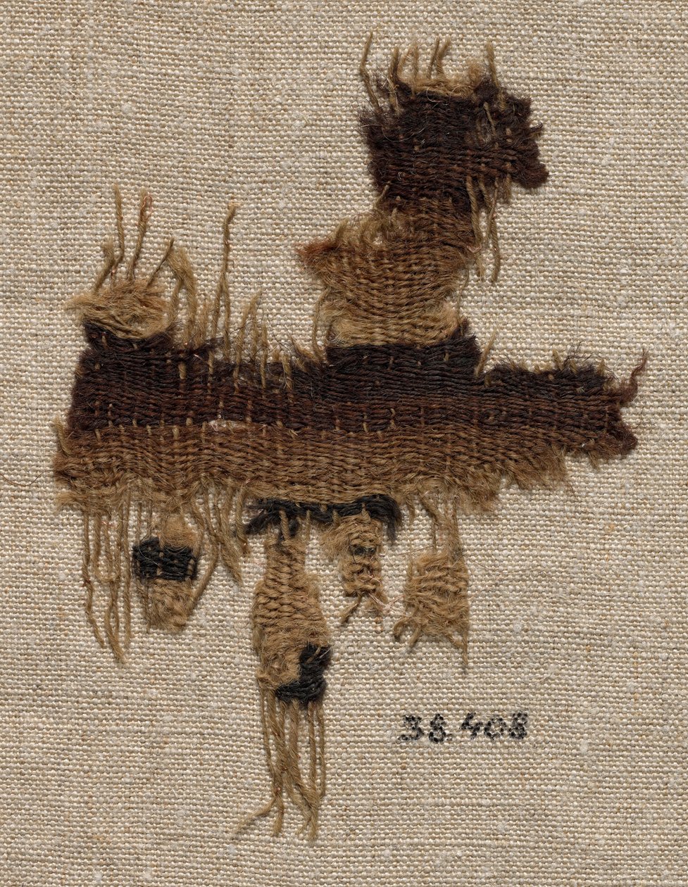 Fragment wełny, III wiek. autorstwa Unbekannt
