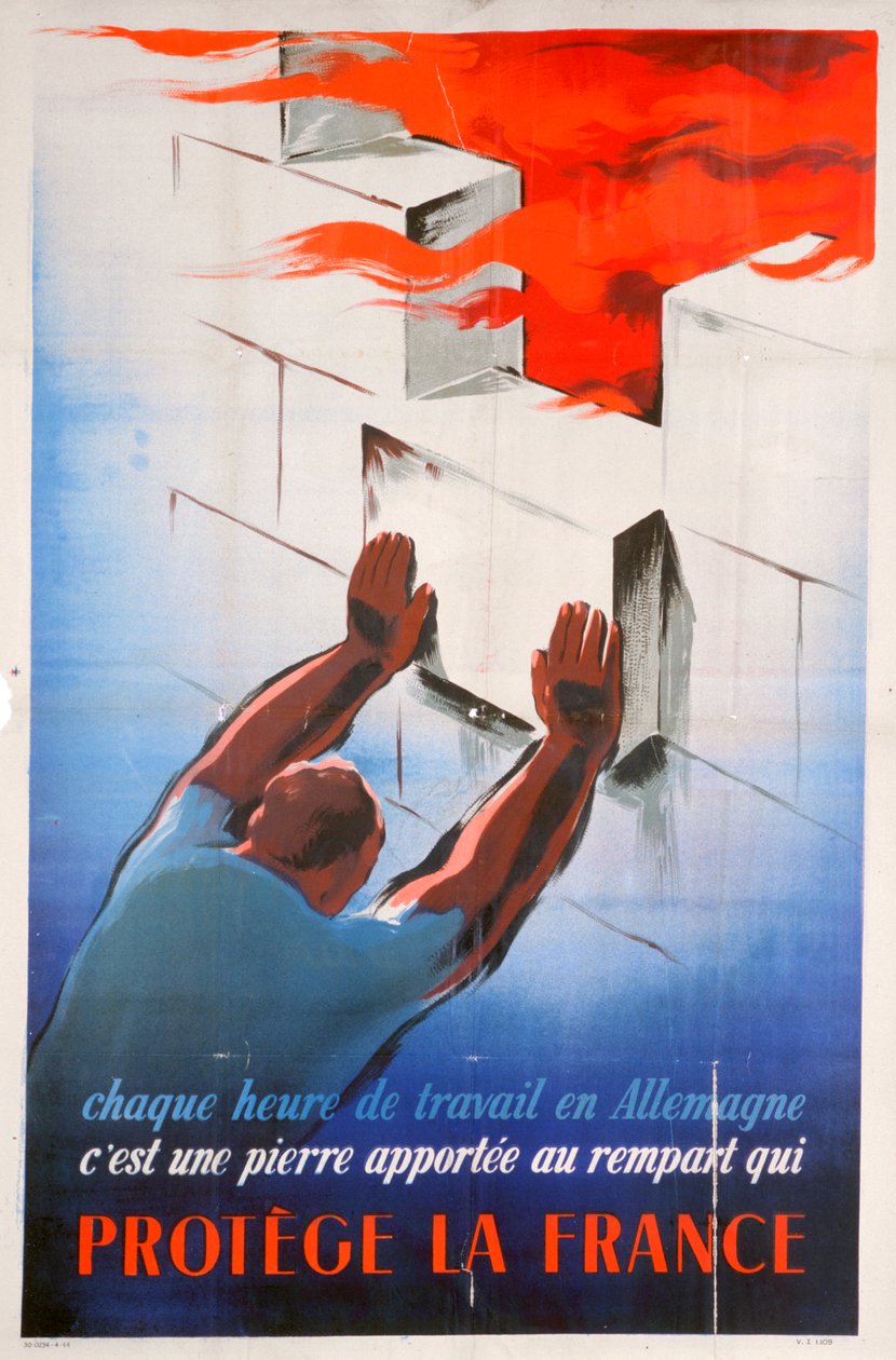 Praca w Niemczech chroni Francję, 1944 autorstwa Unbekannt