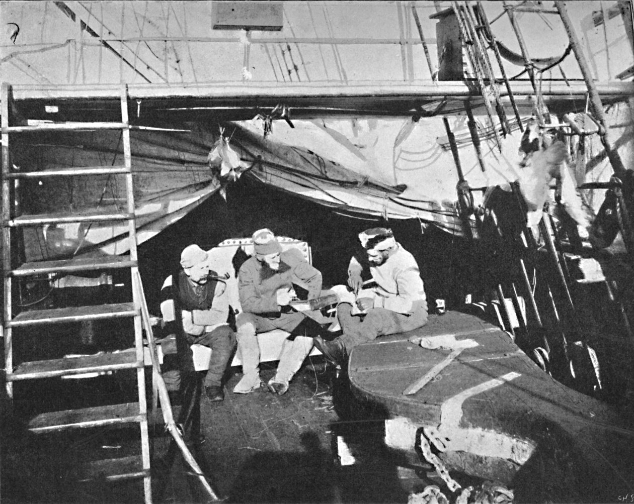 Warsztat na pokładzie. lipiec 1895, 1897 autorstwa Unbekannt