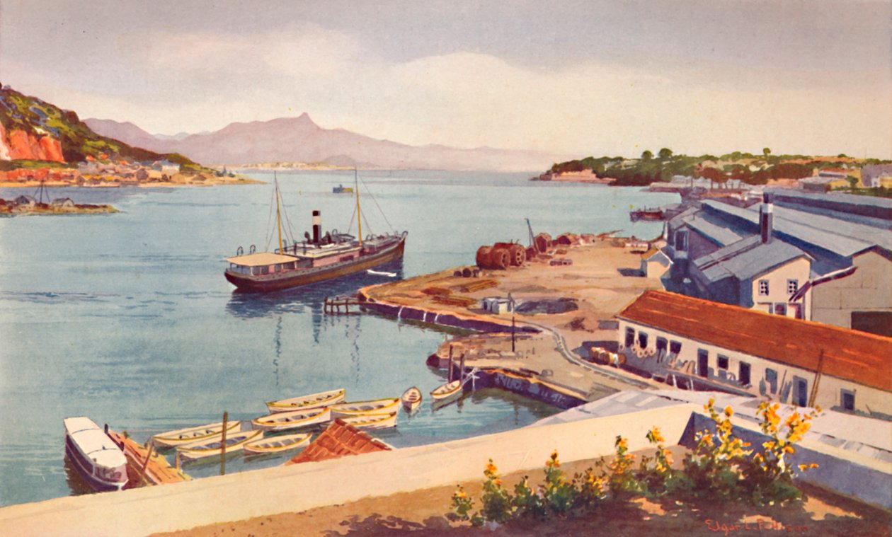 Warsztaty firmy Lloyd Brasileiro Steamship Company, 1914 autorstwa Unbekannt