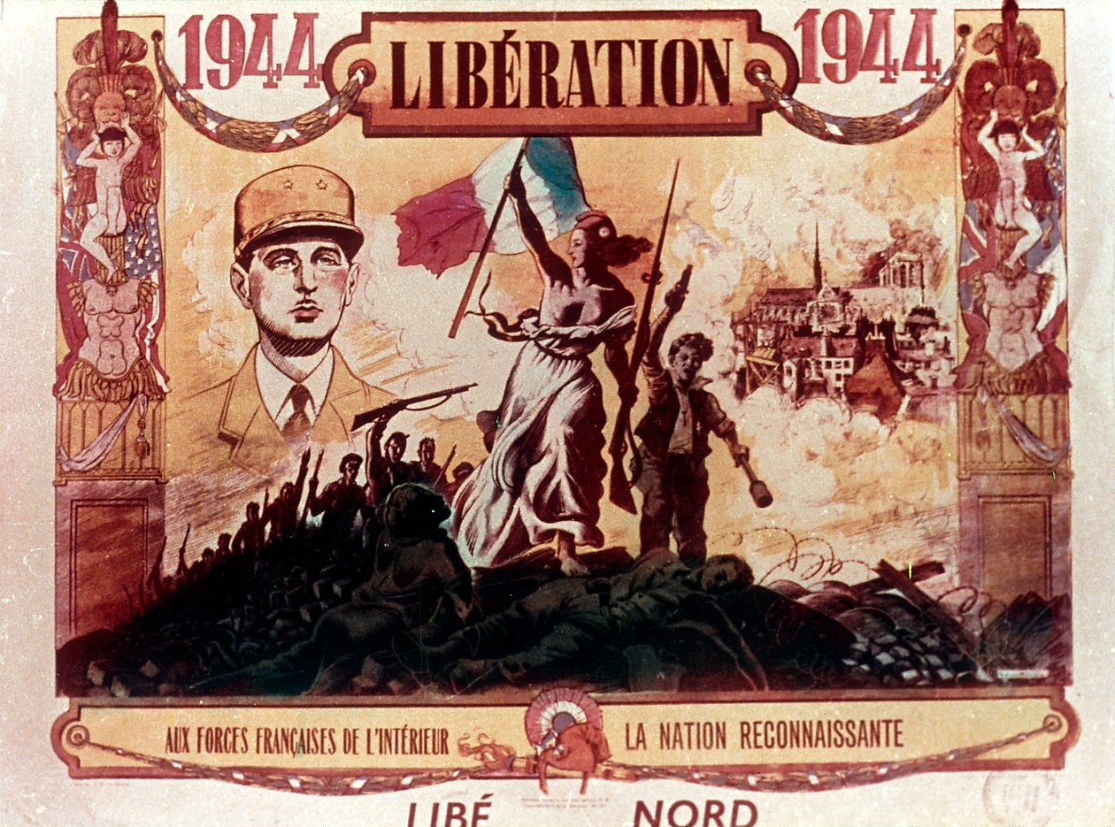 II wojna światowa: wyzwolenie Francji, 1944 autorstwa Unbekannt