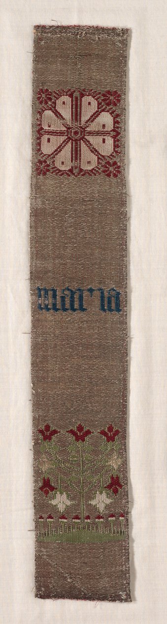 Tkana taśma, 1300 - 1400. autorstwa Unbekannt