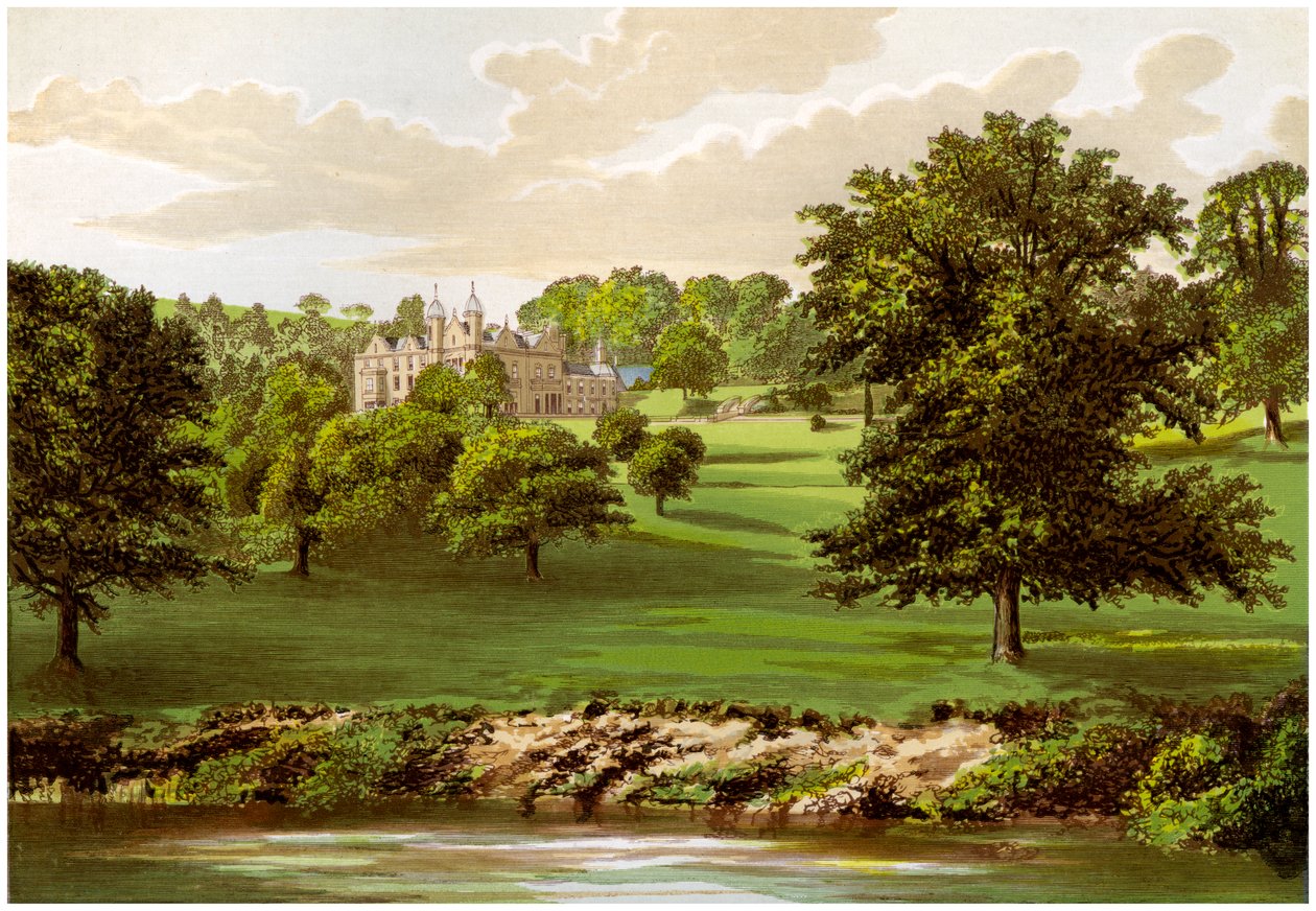 Wyaston Leys, Herefordshire, dom rodziny Bannermanów, ok. 1880 r autorstwa Unbekannt
