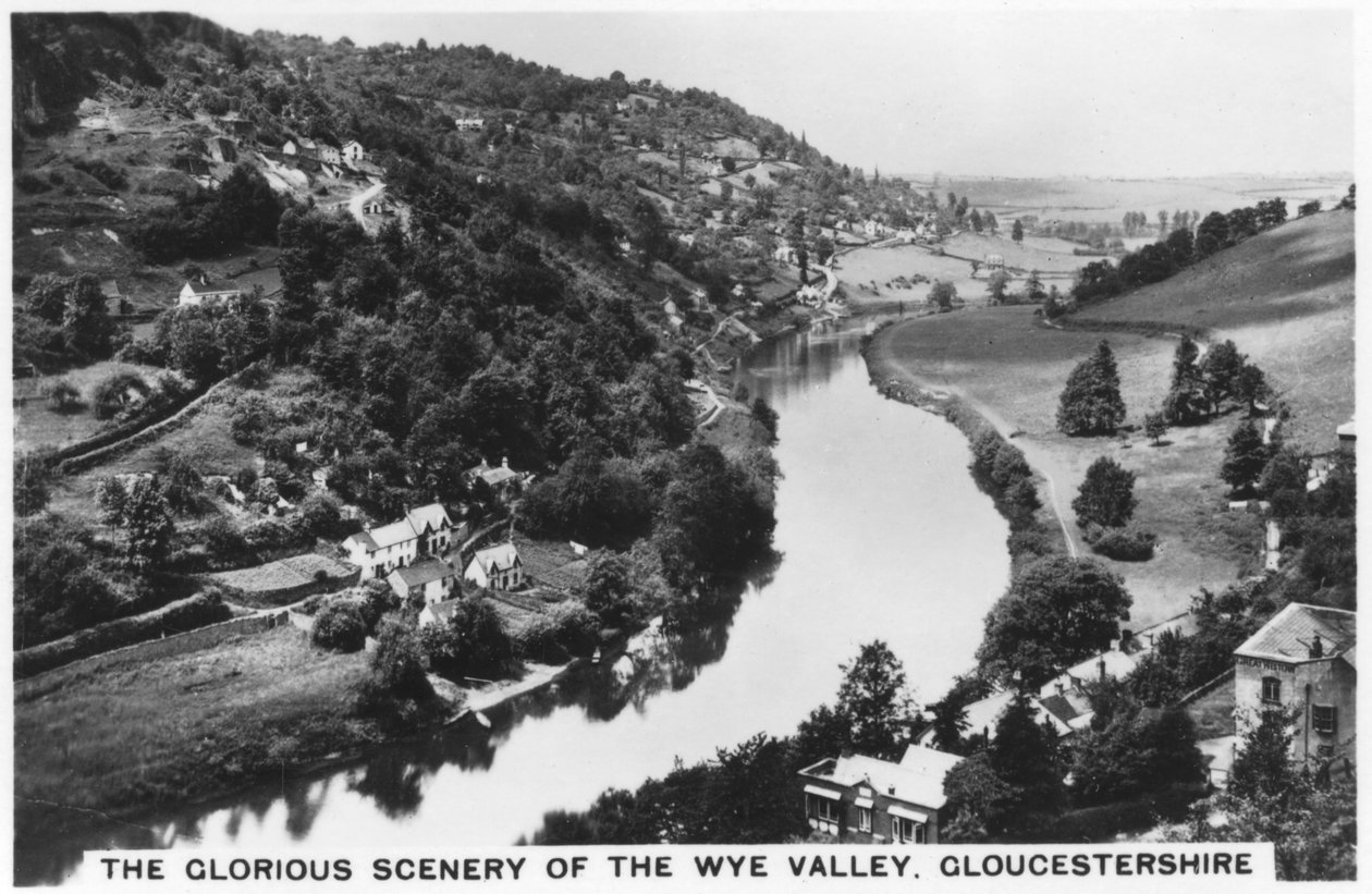 Dolina Wye, Gloucestershire, 1936 autorstwa Unbekannt