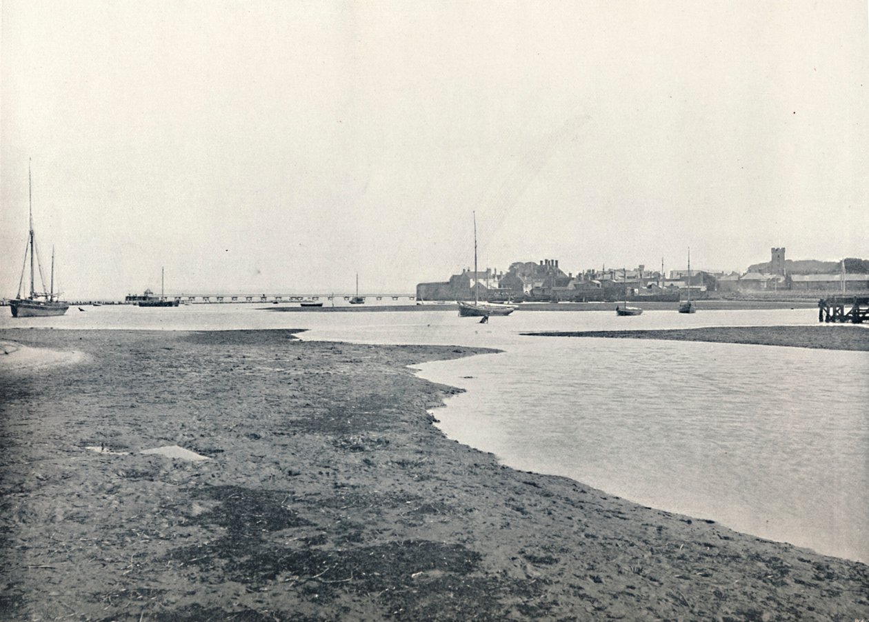 Yarmouth Isle of Wight – Widok ogólny, 1895 autorstwa Unbekannt