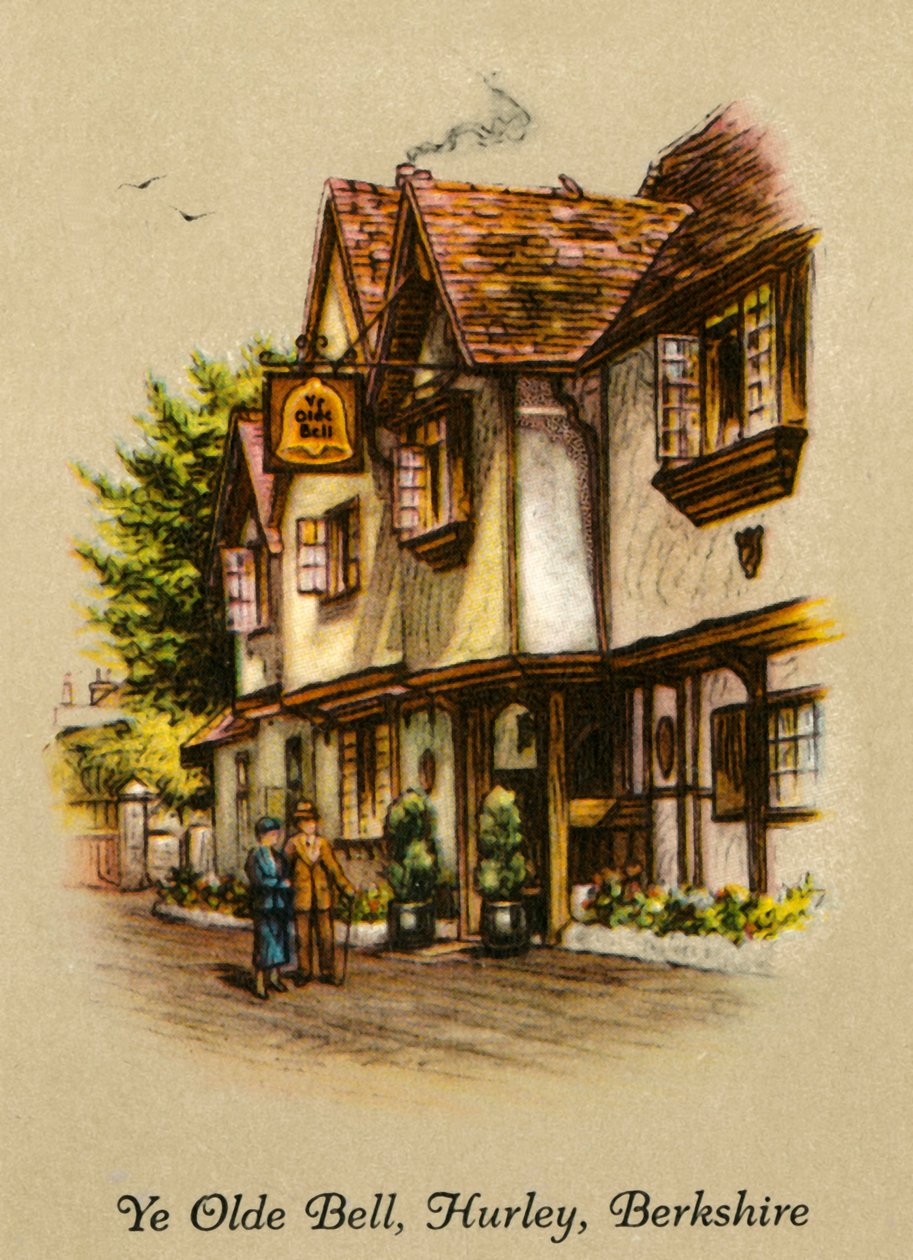 Ye Olde Bell, Hurley, Berkshire, 1936. autorstwa Unbekannt
