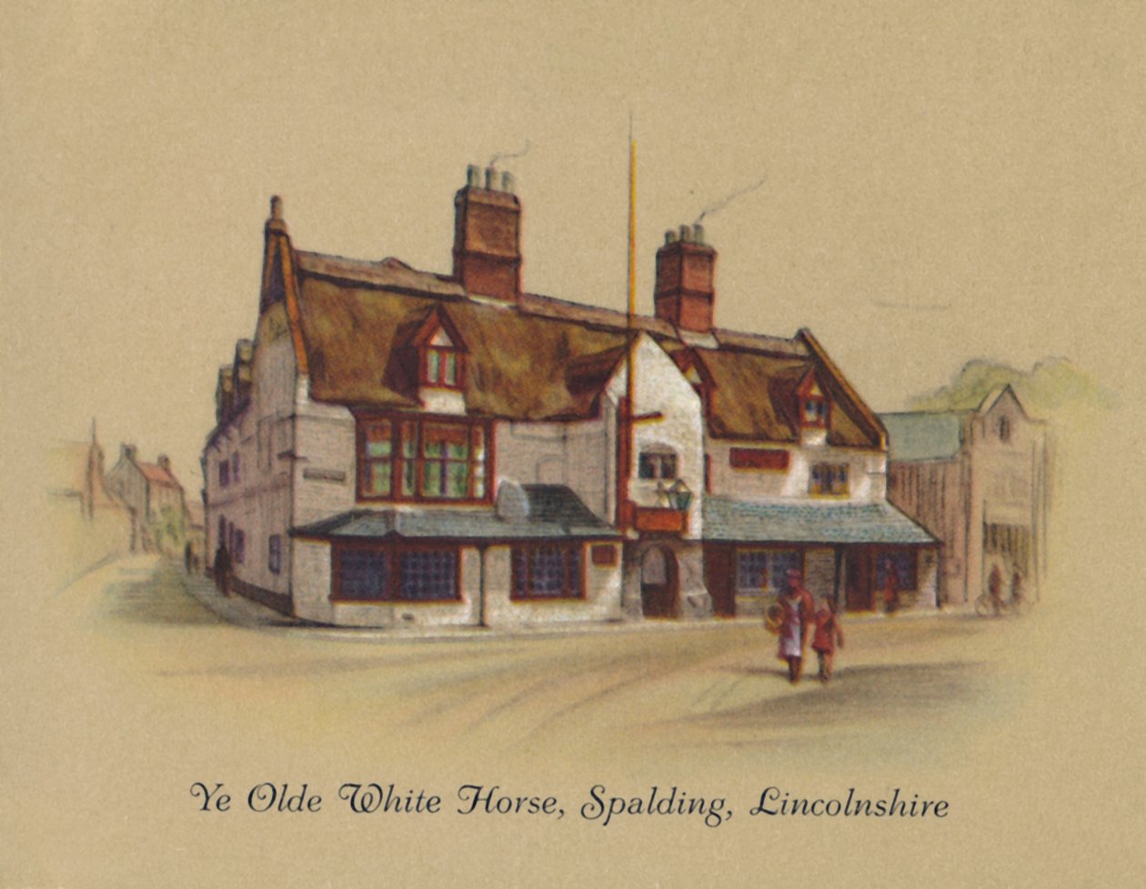 Ye Olde White Horse, Spalding, Lincolnshire, 1939 autorstwa Unbekannt