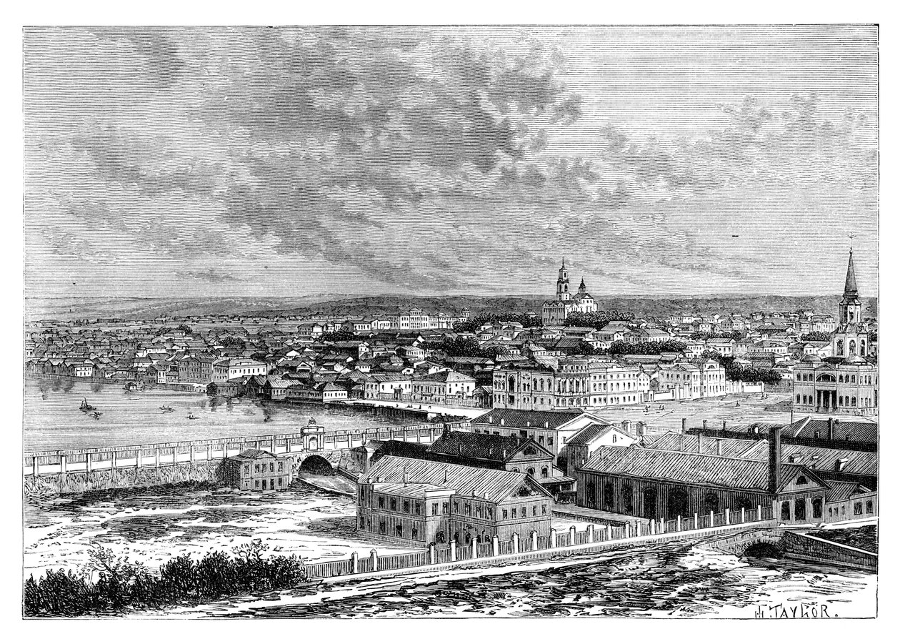 Jekaterynburg, Rosja, 1895 autorstwa Unbekannt