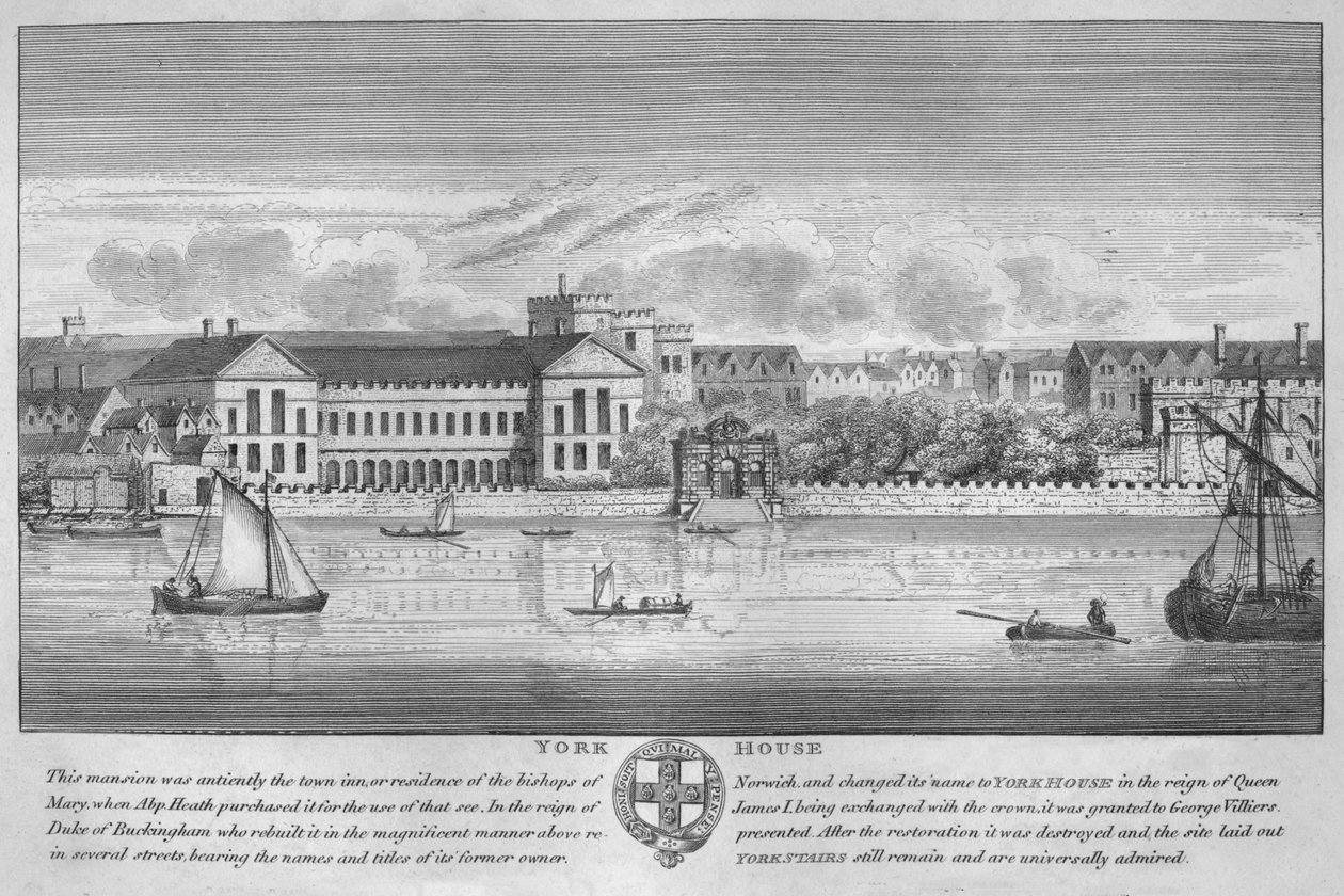 Dom Yorka, 1808 r. autorstwa Unbekannt