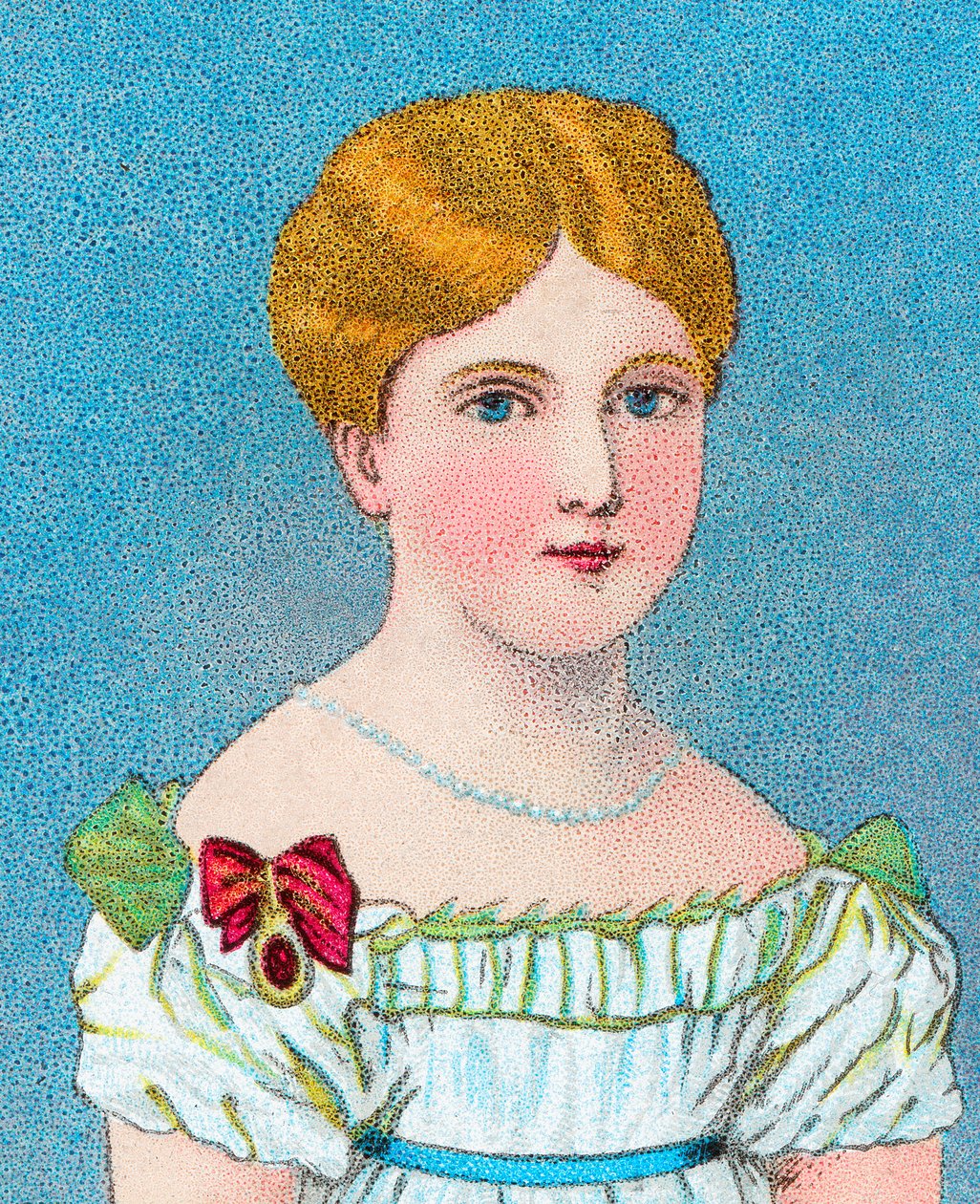 Młoda królowa Wiktoria, potem księżniczka Aleksandrina Wiktoria z Kentu, c1829 c1902 autorstwa Unbekannt