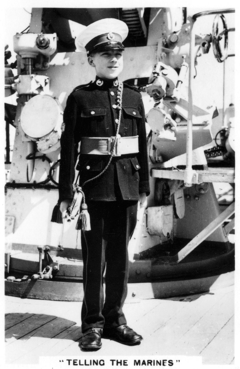 Młody trębacz z Royal Marines, 1937 autorstwa Unbekannt