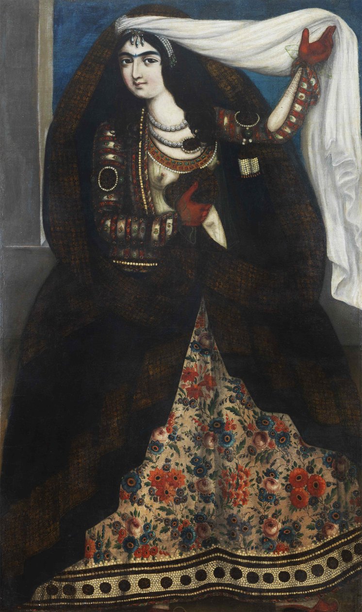 Młoda kobieta w czadorze, ok. 1844-1850. autorstwa Unbekannt