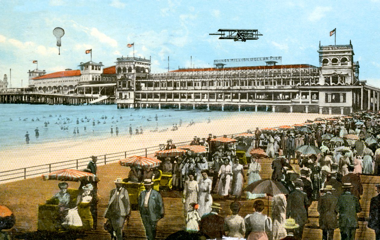 Youngs New Million Dollar Pier, Atlantic City, New Jersey, USA, 1913 autorstwa Unbekannt