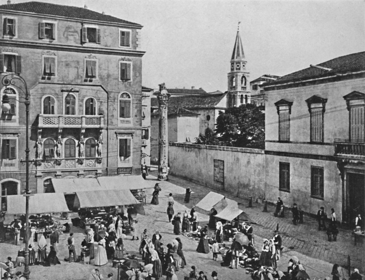 Zara - Piazza delle Erbe, 1913 autorstwa Unbekannt