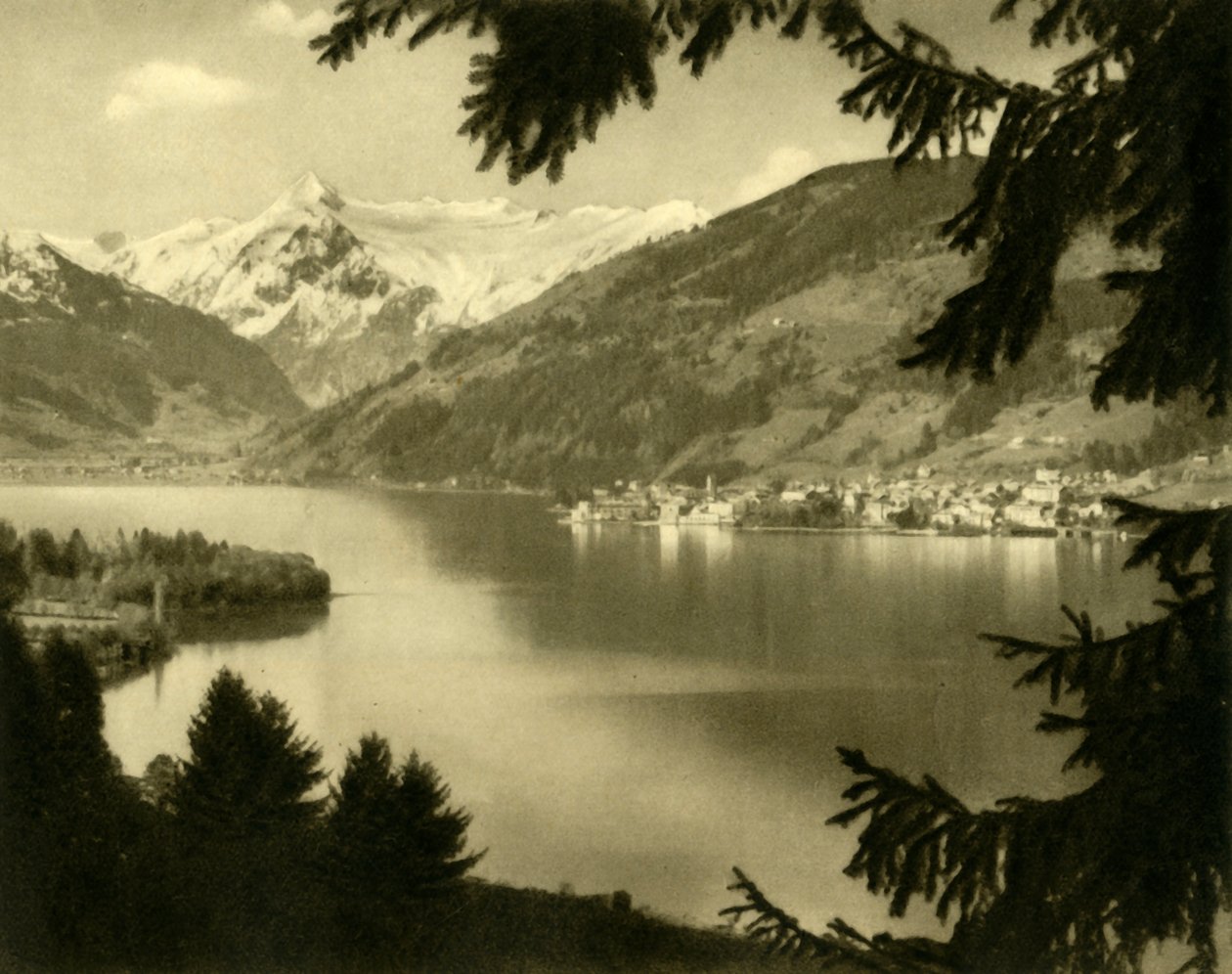Zell am See, Austria, ok. 1935. autorstwa Unbekannt