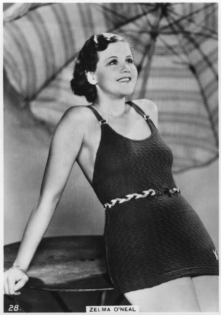Zelma ONeal, amerykańska aktorka, piosenkarka i tancerka, c1938 autorstwa Unbekannt