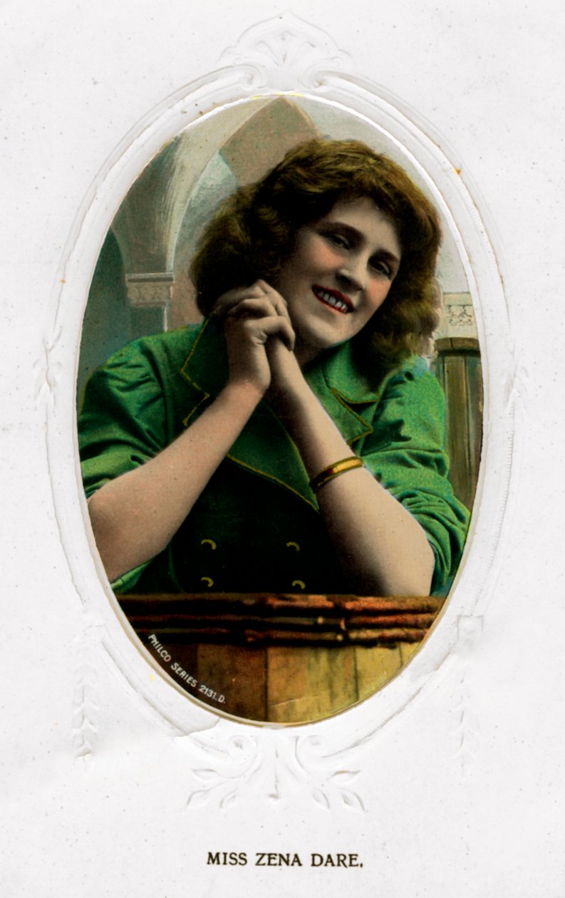 Zena Dare 1887-1975, angielska aktorka, początek XX wieku autorstwa Unbekannt