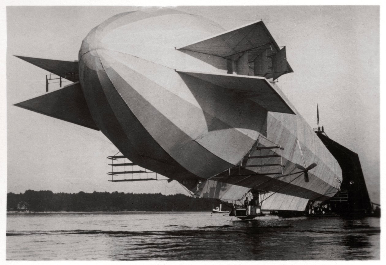 Zeppelin LZ3, zakupiony przez armię niemiecką i eksploatowany jako Z1, 1906 1933 autorstwa Unbekannt