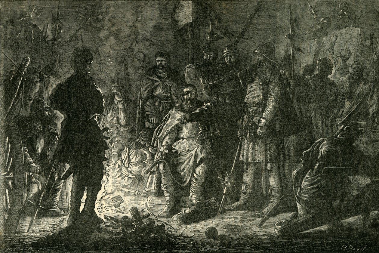 Ziska i husyci, 1890. autorstwa Unbekannt