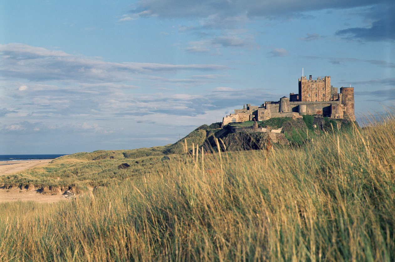 Zamek Bamburgh, Northumberland autorstwa Unbekannt Unbekannt