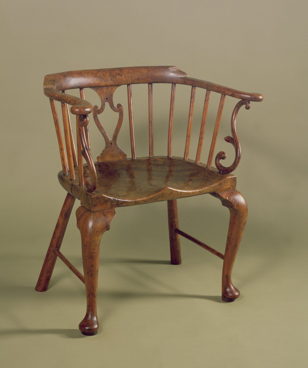 Krzesło Windsor Burr cis i wiąz, ok. 1760 autorstwa Unbekannt Unbekannt