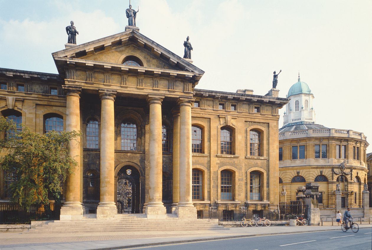 Clarendon Building, Oxford, wybudowany 1713 autorstwa Unbekannt Unbekannt