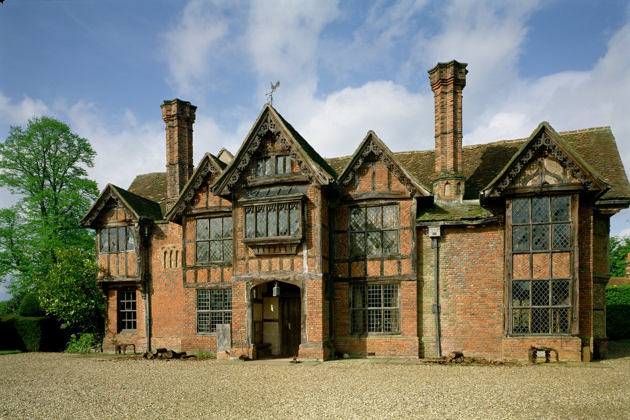 Dorney Court pochodzący z ok. 1500, English School, Dorney, niedaleko Windsor, Berkshire, Wielka Brytania autorstwa Unbekannt Unbekannt