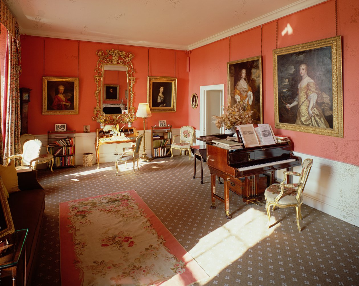 Zamek Drumlanrig: salon z portretem Lady Jane Douglas autorstwa Unbekannt Unbekannt