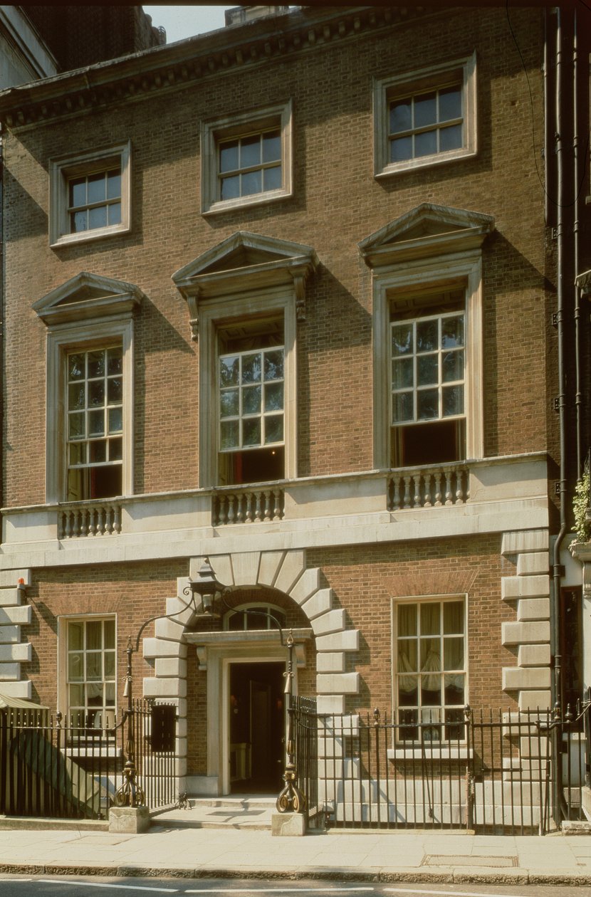 Wejście pod nr 44 Berkeley Square, Londyn autorstwa Unbekannt Unbekannt