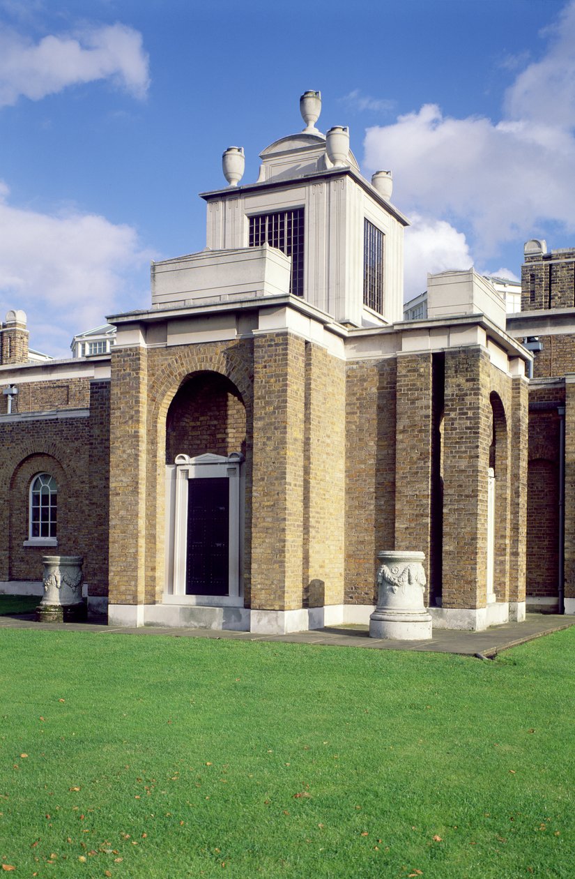 Na zewnątrz galerii Dulwich Picture Gallery, Londyn autorstwa Unbekannt Unbekannt
