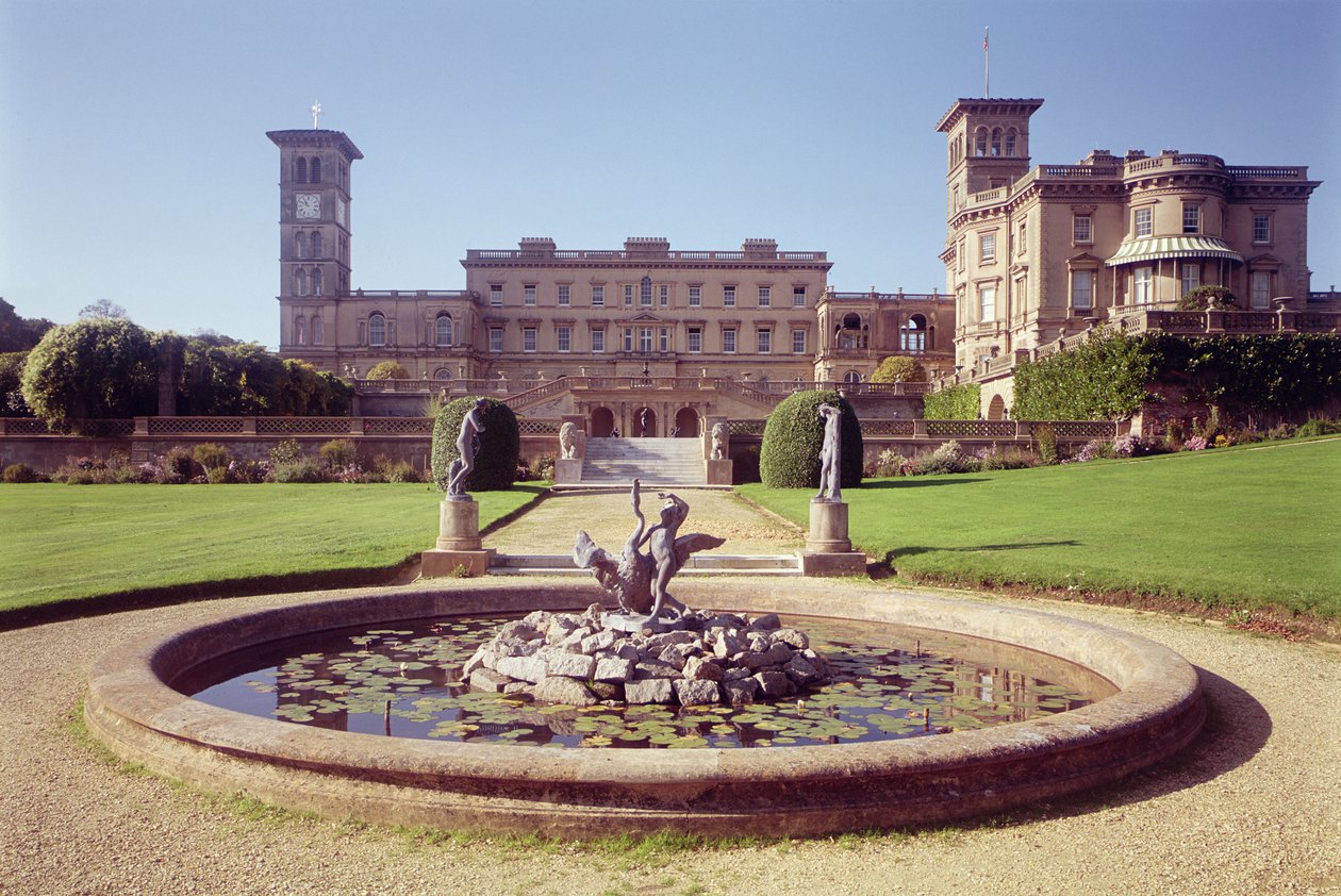 Na zewnątrz Osborne House, East Cowes autorstwa Unbekannt Unbekannt