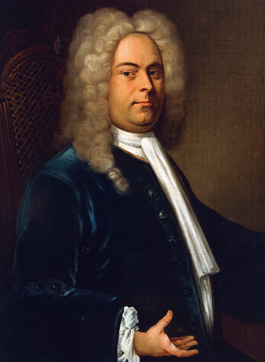 George Frideric Handel (detal) autorstwa Unbekannt Unbekannt