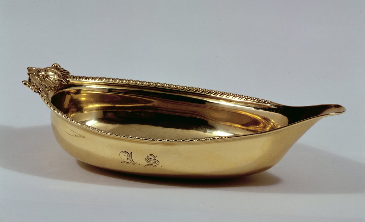 Złota pap-boat, John Lamb, Londyn, 1816 autorstwa Unbekannt Unbekannt