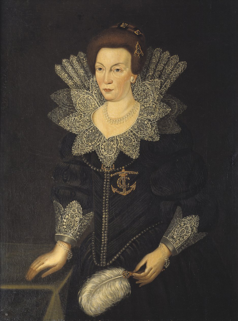 Kristina z Holstein-Gottorp, ok. 1610 autorstwa Unbekannt Unbekannt
