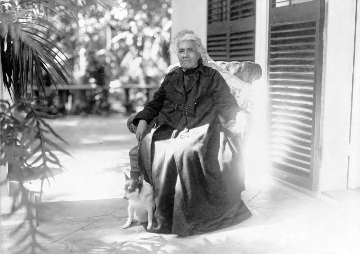 Liliuokalani, królowa Hawajów, ok. 1917 autorstwa Unbekannt Unbekannt