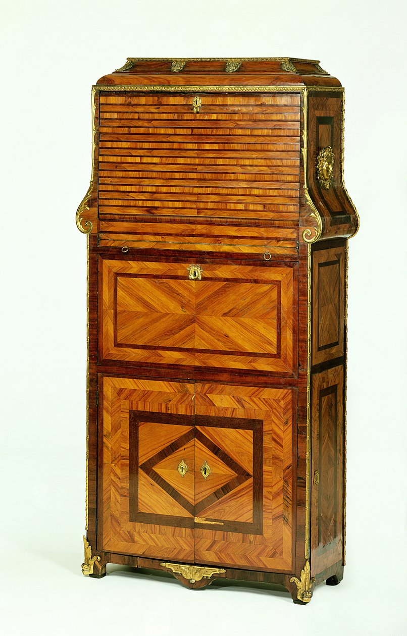 Fornirowany sekretarzyk w stylu Ludwika XV c.1740 autorstwa Unbekannt Unbekannt