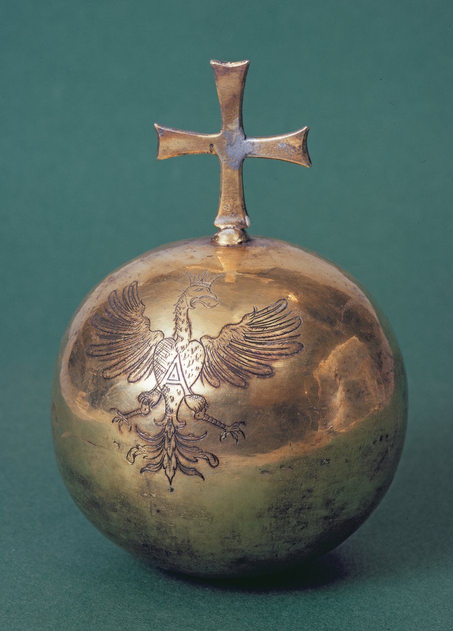 Kula królowej Anny Jagiellonki, zamówiona przez królową Annę jako część jej regaliów koronacyjnych, c.1572 autorstwa Unbekannt Unbekannt