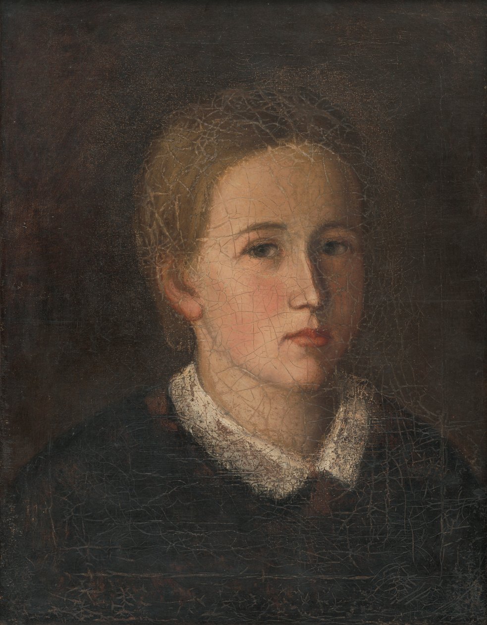 Portret Herminy Kubínyi autorstwa Unbekannt Unbekannt
