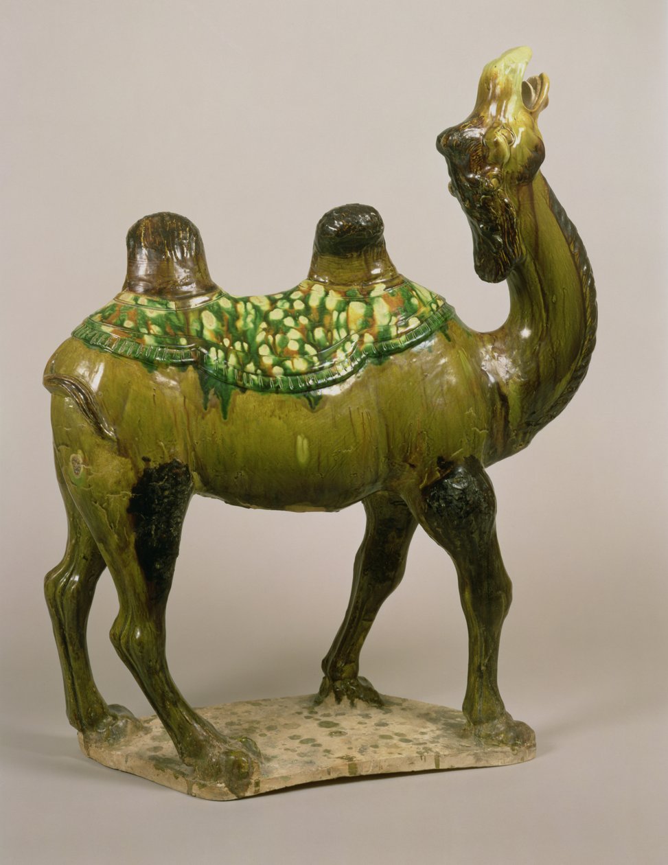Ceramiczny chiński wielbłąd płaczący, dynastia Tang, VIII wiek Ceramiczny wielbłąd płaczący, VIII wiek autorstwa Unbekannt Unbekannt